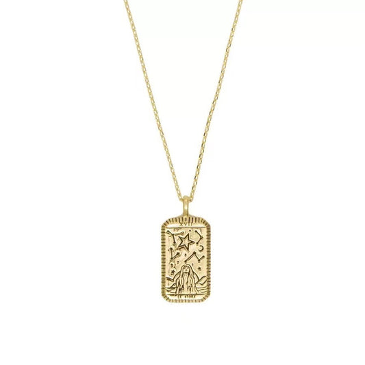 Tarot Power La Luna Gold Necklace