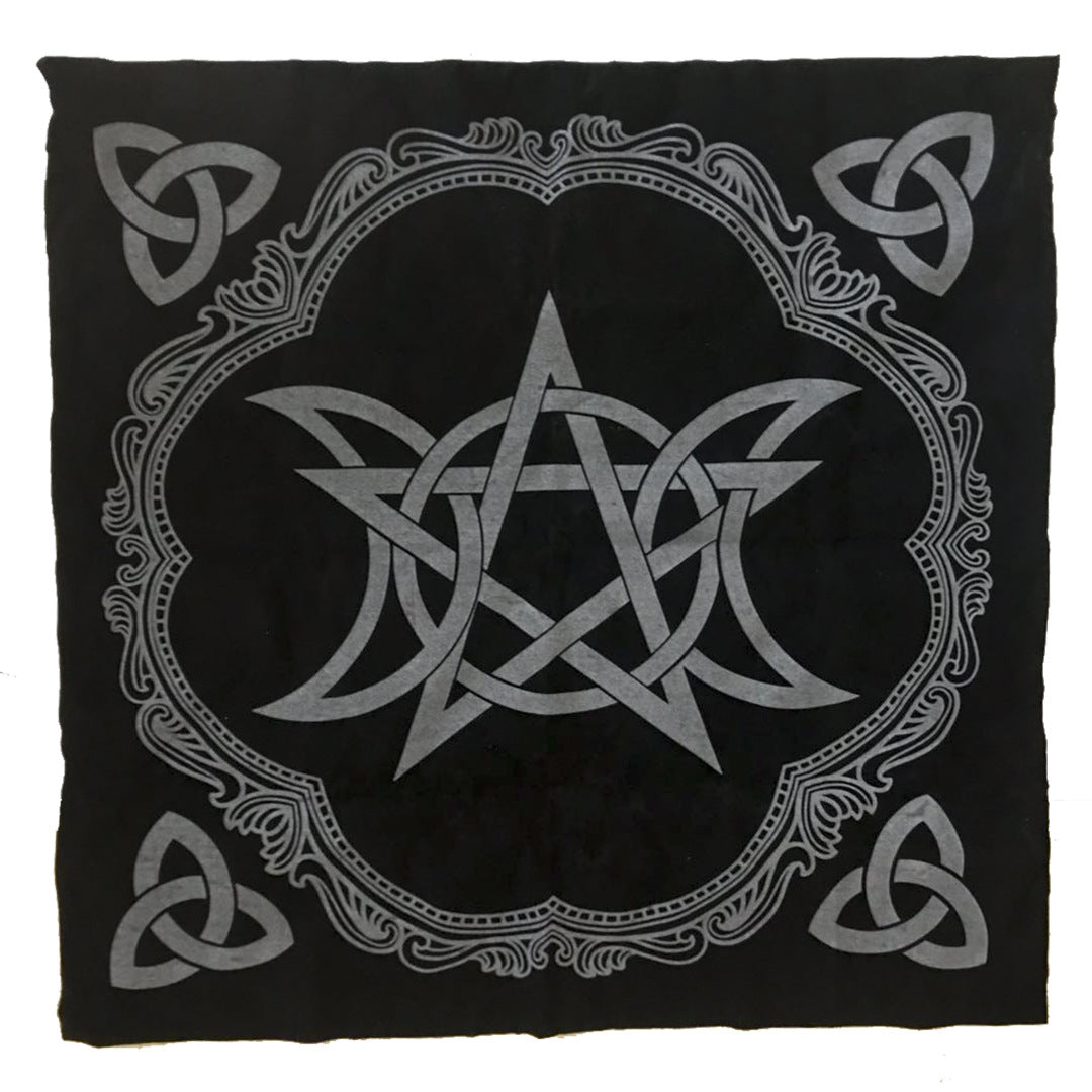 Five Pointed Star Altar Tarot Tablecloth