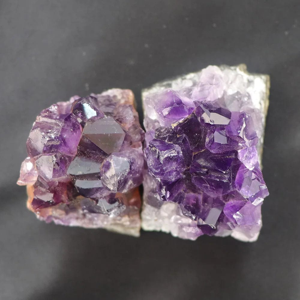 10-70g 30-50mm Amethyst Geode Natural Crystal Quartz Stone