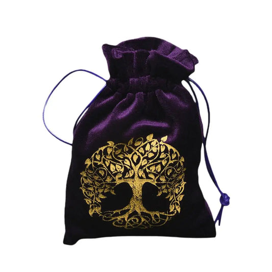 Velvet Tarots Card Storage Bag Oracle Card Witch Divinatio