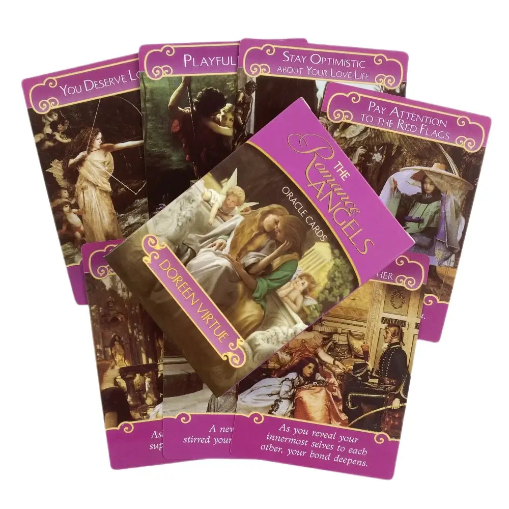 Full English New Romance Angels Oracle Cards By Doreen Virtue