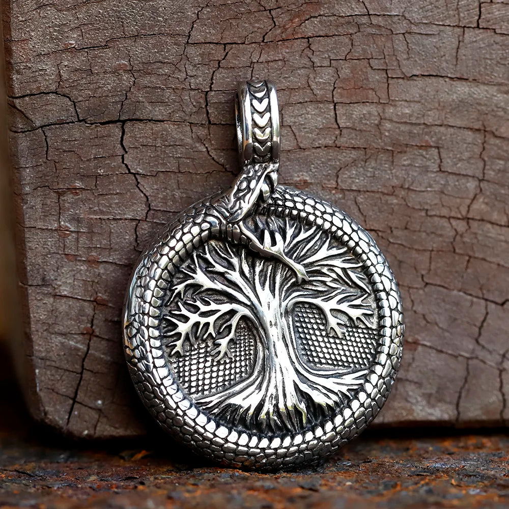 Nordic Yggdrasil Viking Tree of Life Pendant Necklace