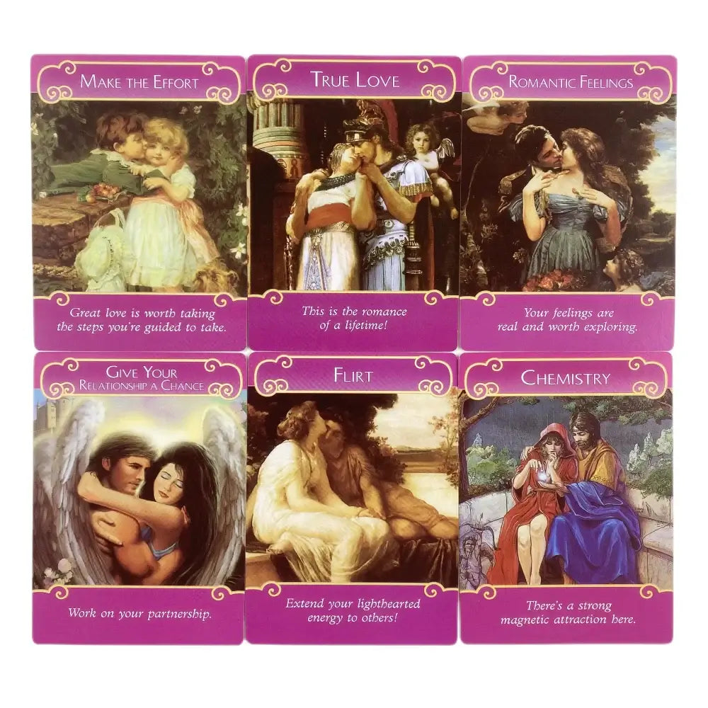 Full English New Romance Angels Oracle Cards By Doreen Virtue