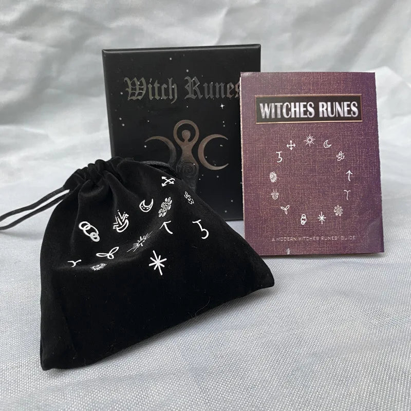 Wood Runes Stone Set Witches Rune Set