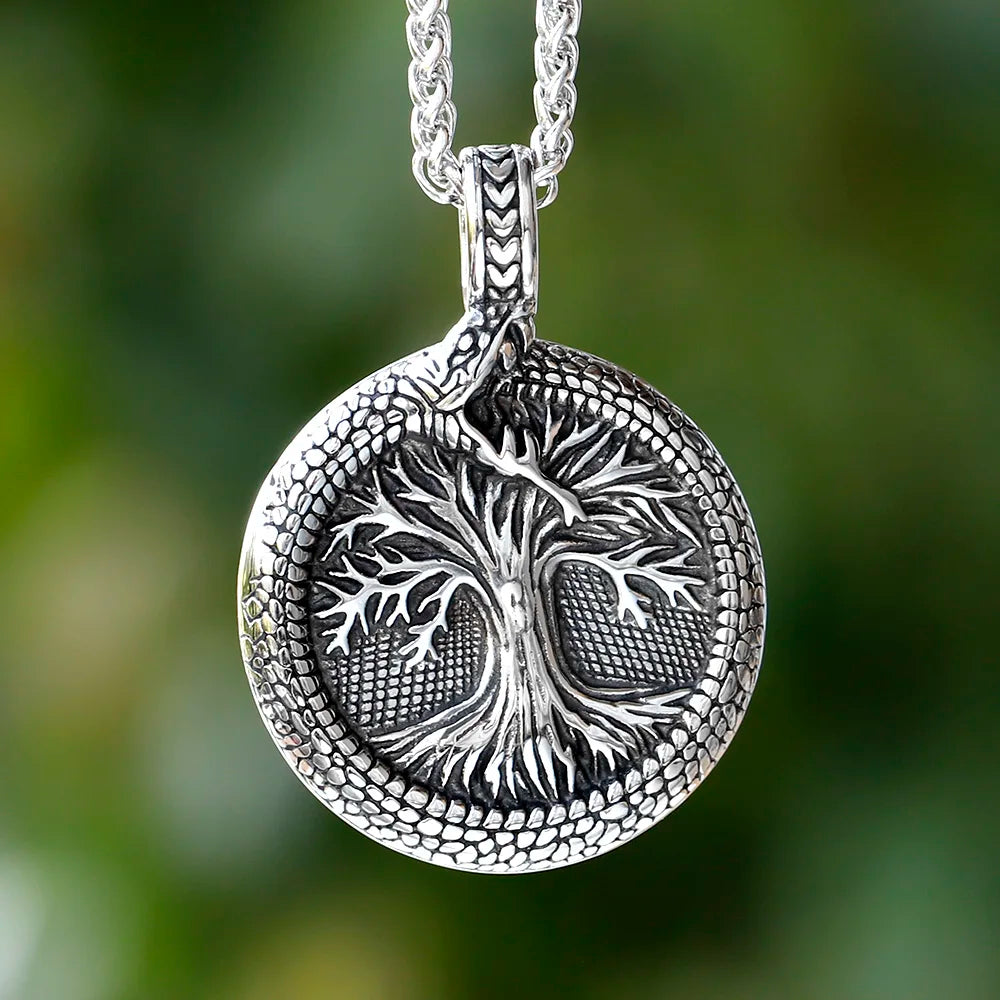 Nordic Yggdrasil Viking Tree of Life Pendant Necklace