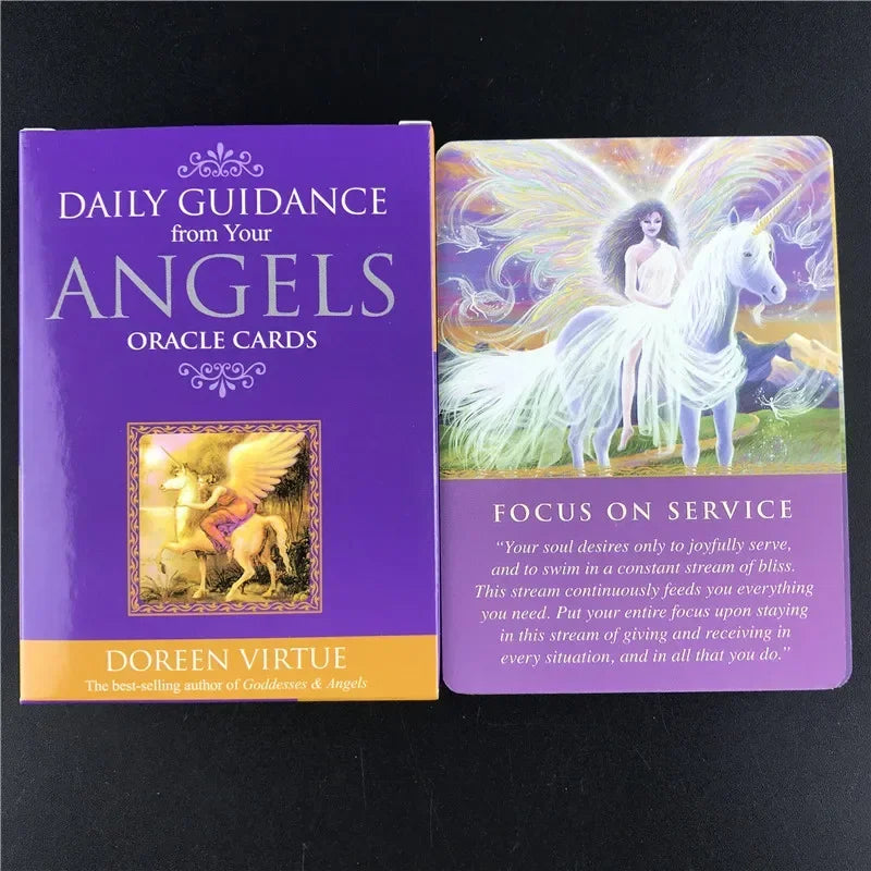 Daily Guidance From Your Angels Oracle Cards by Doreen Virtue