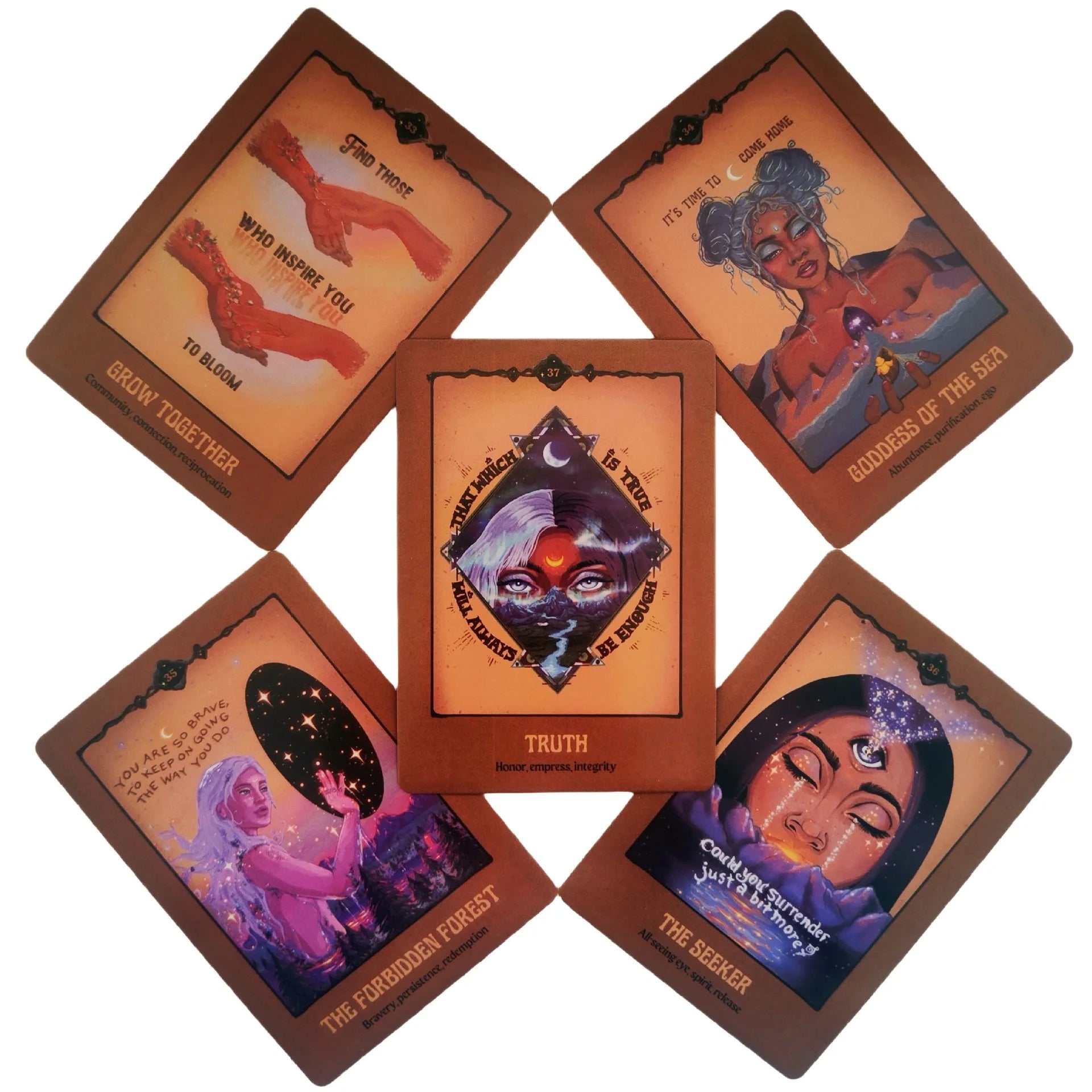 Magical Spirit Oracle Tarot Cards