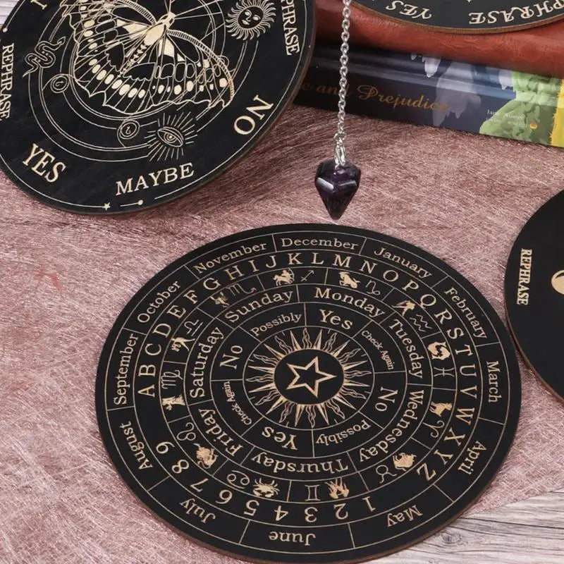 Star Pendulum Board Dowsing Divination Board