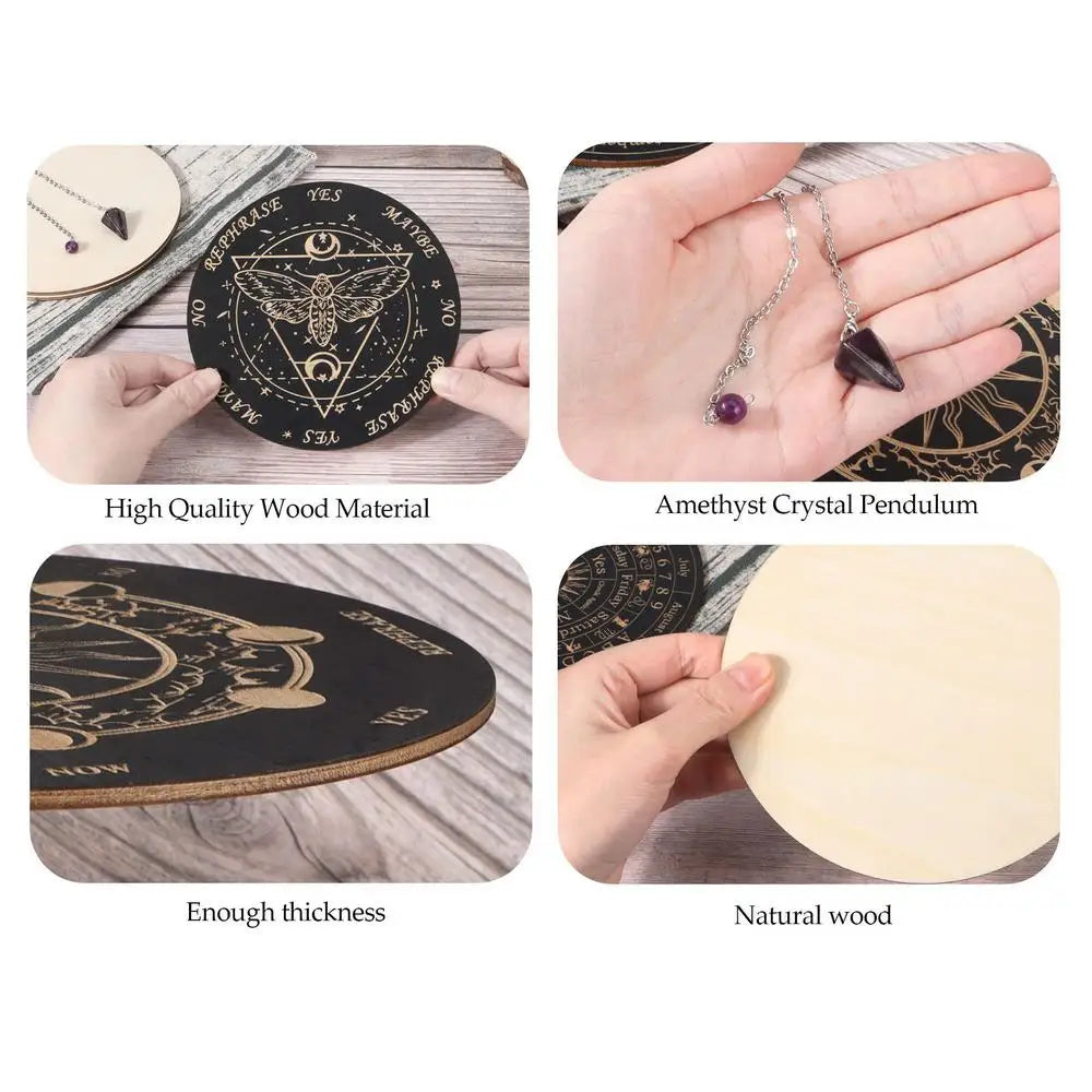 Star Pendulum Board Dowsing Divination Board