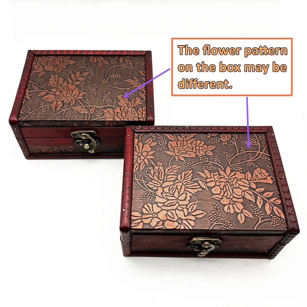 Wooden Tarot Cards Box Astrology Witch Divination Case Storage