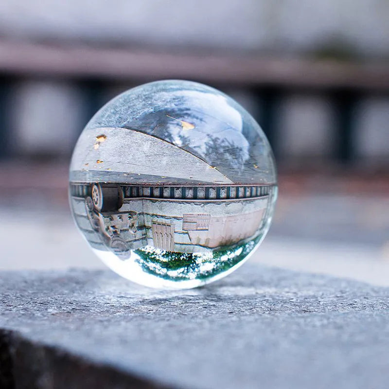 80mm/100mm Clear Crystal Glass Ball