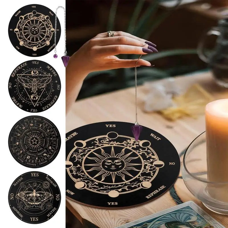 Star Pendulum Board Dowsing Divination Board