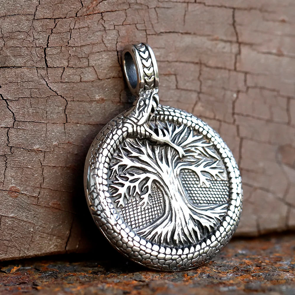 Nordic Yggdrasil Viking Tree of Life Pendant Necklace