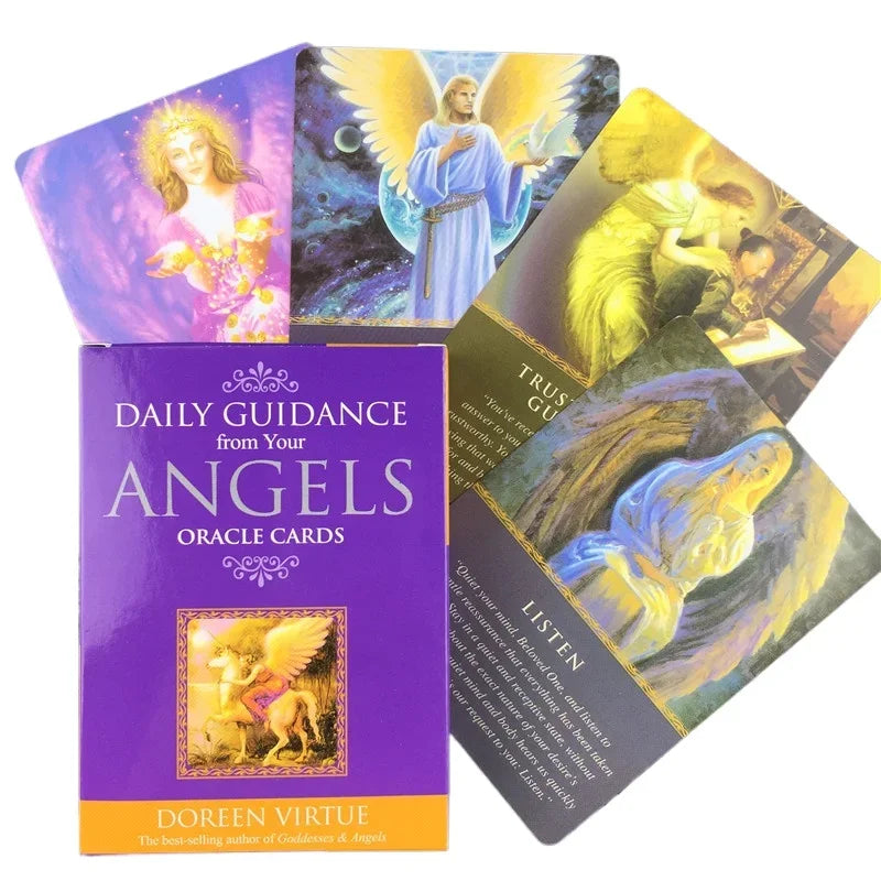 Daily Guidance From Your Angels Oracle Cards by Doreen Virtue